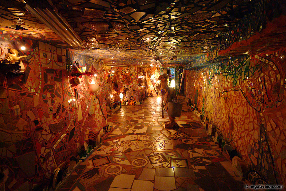 inside