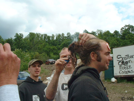 time to burn some hair