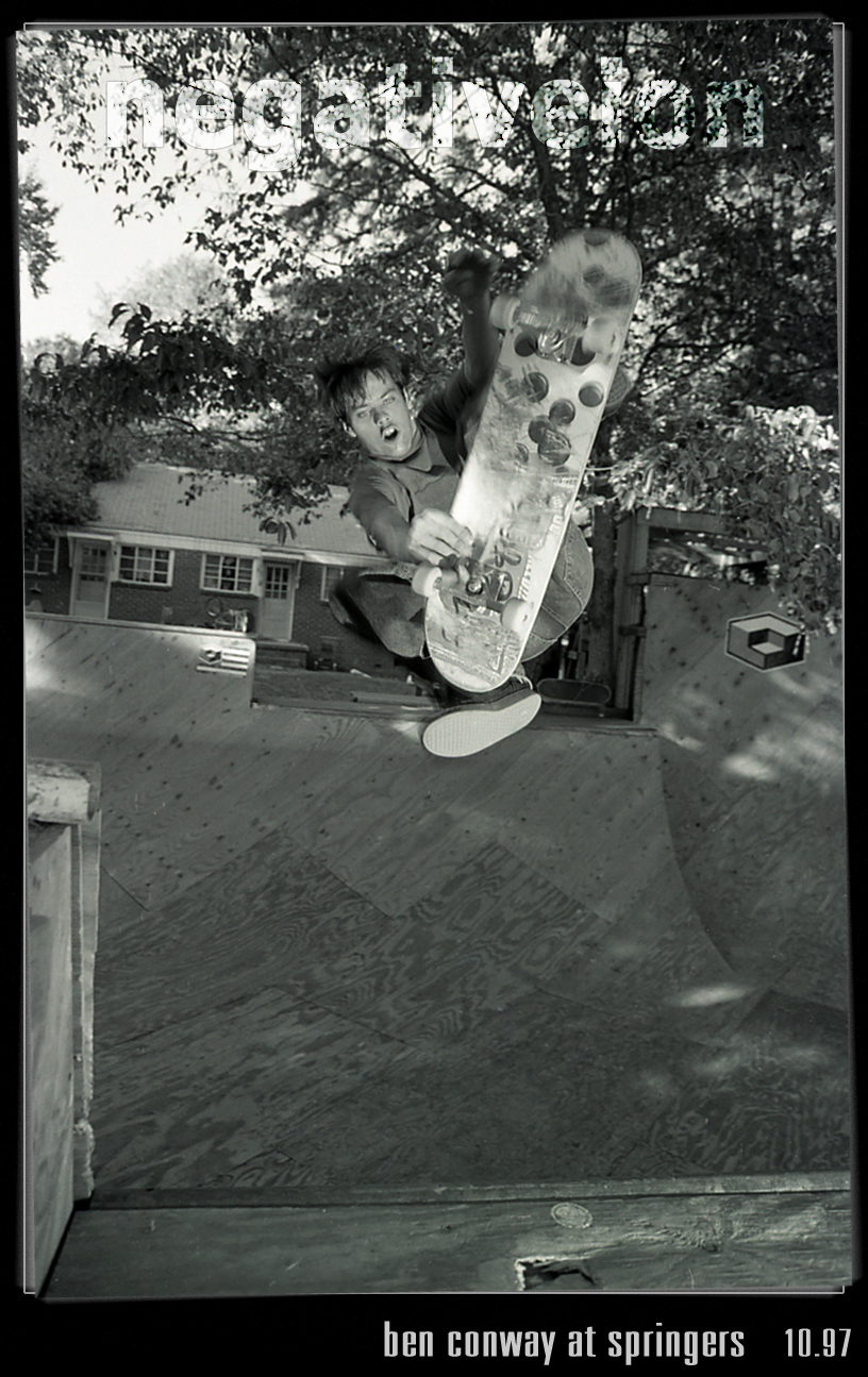 ben conway in the negativeion